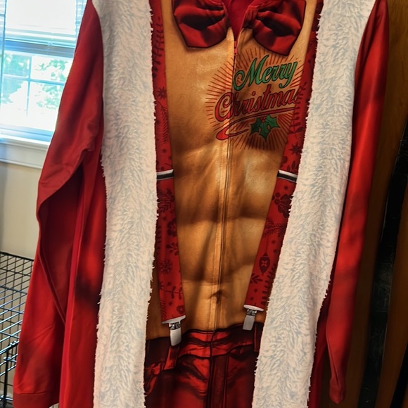 Mens Christmas onesie - Picture 2 of 2